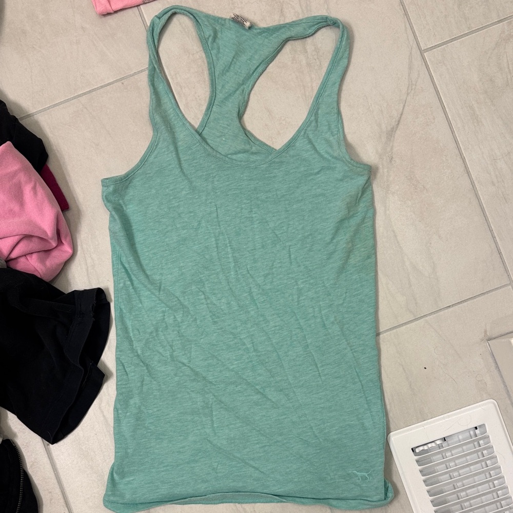 Pink Victoria secret Racerback Tank Top
